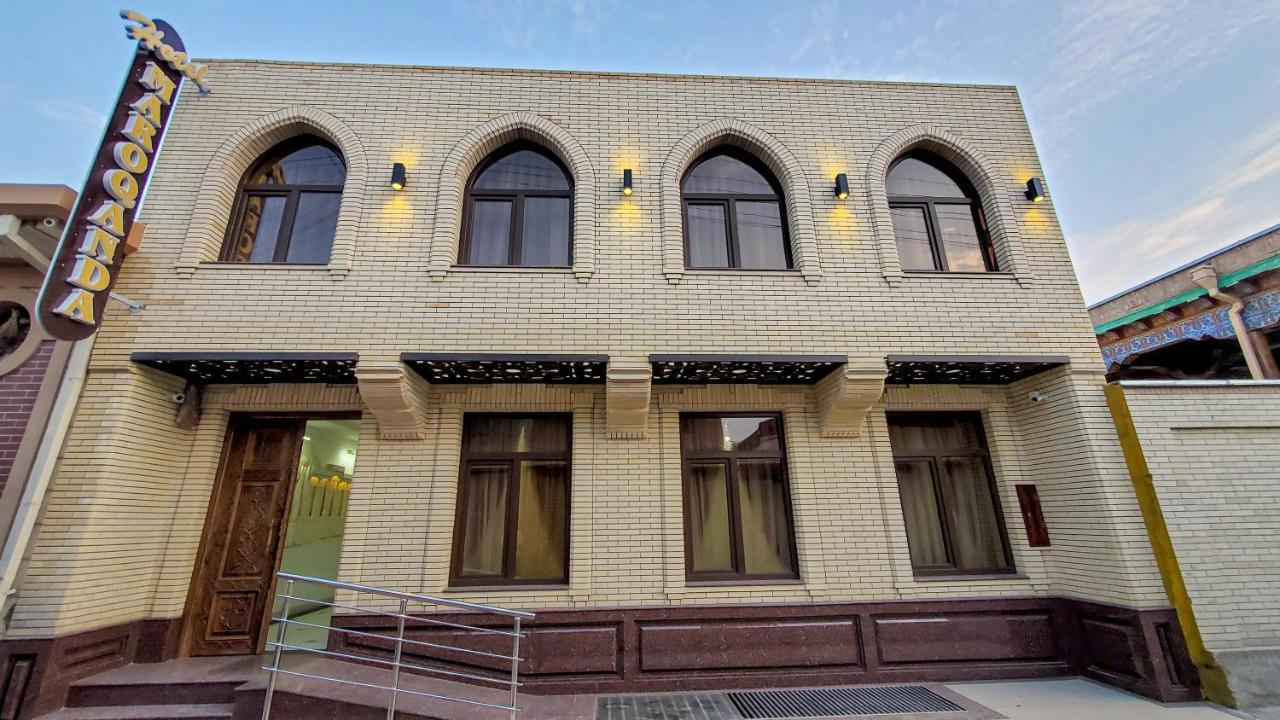 Hotel Maroqanda Samarkand Bagian luar foto